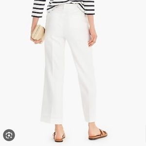 J Crew linen pants NWT